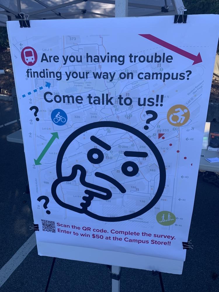 Exterior Wayfinding Signage Program Public Consultation at Rock VIU